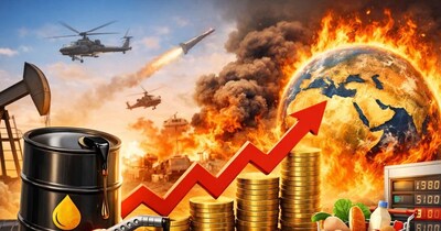 सरकार ने कहा कि कि ईरान जंग से महंगाई बढ़ने का खतरा है. (Image:AI)