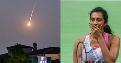 ईरान तनाव के बीच दुबई एयरपोर्ट पर हुए धमाकों के दौरान पीवी सिंधु मौजूद थीं. (फोटो AFP/PTI)