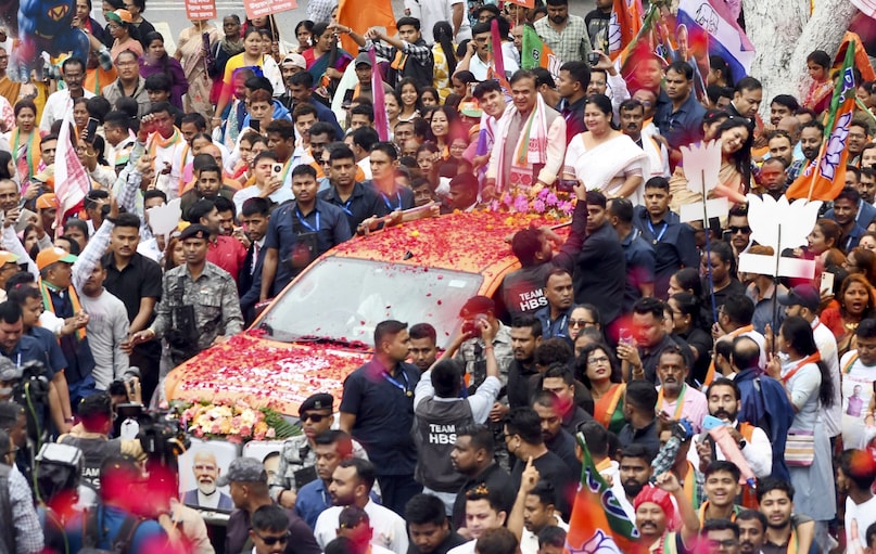 Himanta Biswa Sarma Nomination Himanta Biswa Sarma Nomination