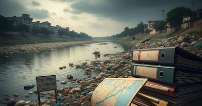 पीलीभीत: देवहा नदी को बचाने की सारी उम्मीदें टूटीं, ग्राउंड जीरो पर सन्नाटा