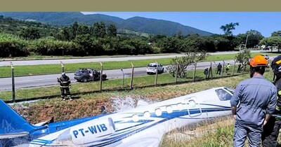 Pilot Miraculously Survives Horrific Jet Crash at Jundiai Airport