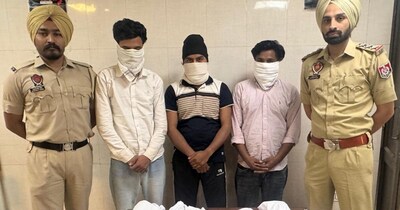 पंजाब पुलिस की गिरफ्तर में साइबर अपराधी. 