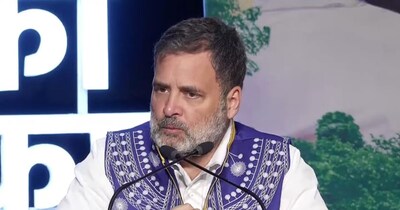 आदिवासी सम्मेलन में राहुल गांधी. (वीडियो ग्रैब)