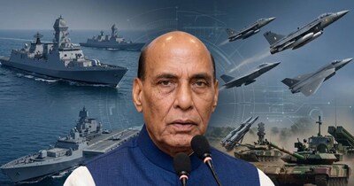 राजनाथ सिंह ने पेश किया विजन. 