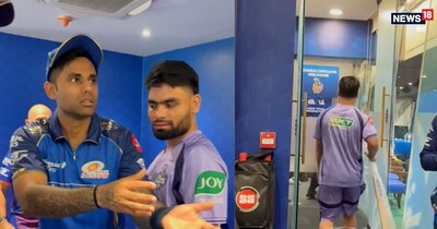 मुंबई इंडियंस के ड्रेसिंग रूम से रिंकू सिंह ने लिया बैट