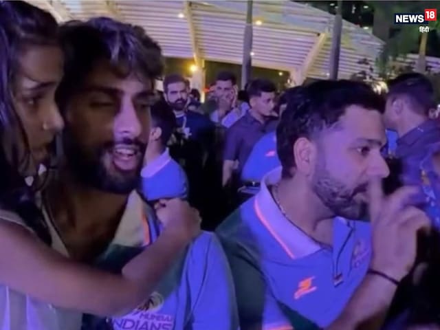 तिलक को बेबी सिटर बनाकर झूमकर नाचे रोहित, हिटमैन का बेफिक्रा अंदाज वायरल