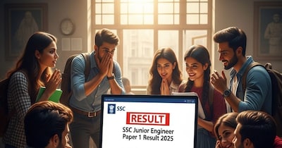 SSC JE Paper-1 Result 2025 Declared: Check Scores Now at ssc.gov.in