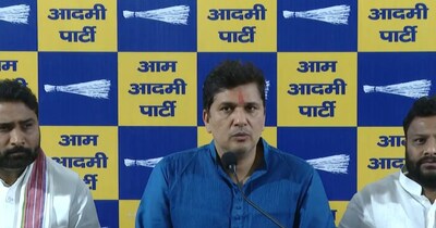 सौरभ भारद्वाज ने दिल्ली सरकार पर हमला. (@AamAadmiParty)