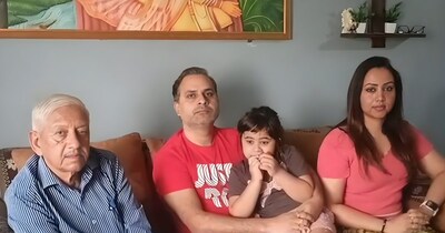 बहरीन से सुरक्षित लौटा शाहजहांपुर का पाठक परिवार