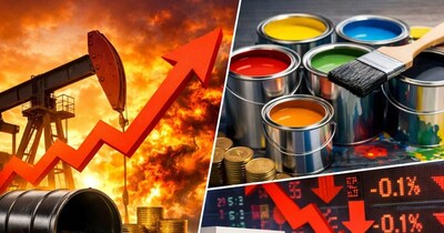 मिडिल ईस्ट तनाव से महंगा हुआ तेल, पेट्रोलियम और पेंट शेयरों पर दबाव. (Image:AI)