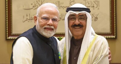 प्रधानमंत्री नरेंद्र मोदी ने कुवैत के क्राउन प्र‍िंस से फोन पर बात की है.