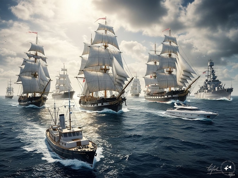 আর্কিমিডিসের নীতি বলে: যখন কোনো বস্তু সম্পূর্ণ বা আংশিকভাবে পানিতে (বা কোনো তরল) নিমজ্জিত হয়, তখন তার ওপর একটি ঊর্ধ্বমুখী বল থাকে, যা স্থানচ্যুত পানির ওজনের সমান। এখন জাহাজে আবেদন করুন: জাহাজের হুল অনেক বড় এবং ফাঁপা। ভিতরে অনেক খালি জায়গা আছে - বাতাস, ঘর, মেশিন ইত্যাদি।