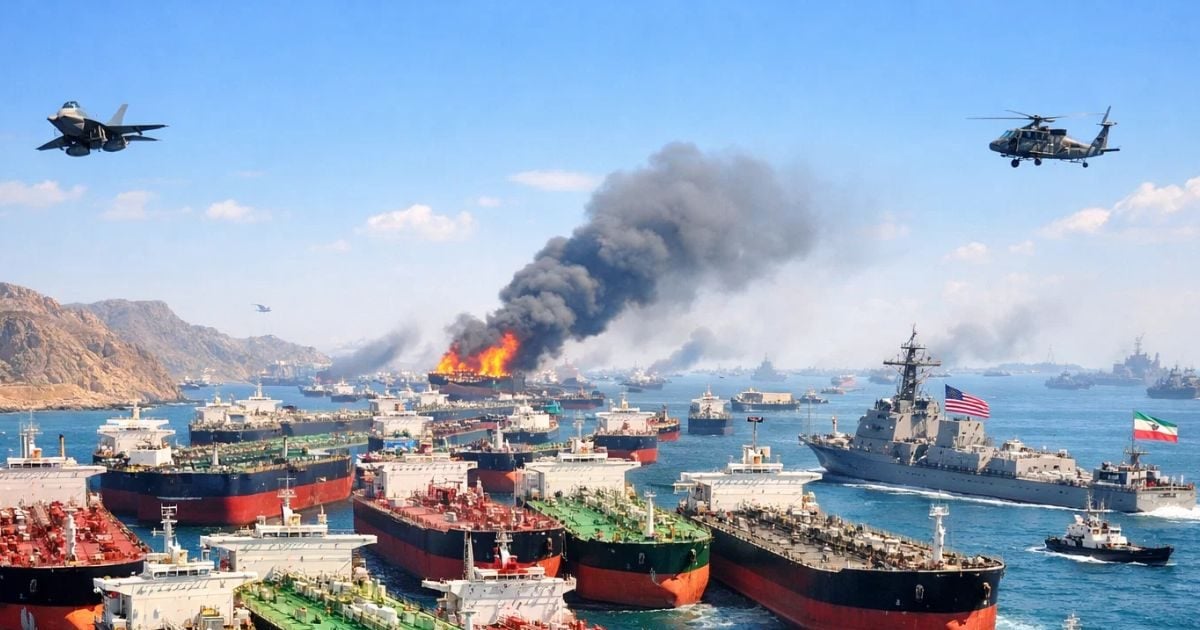 US-ईरान तनाव से शिपिंग ठप, होरमुज में जाम, 700 टैंकर फंसे, तेल सप्लाई पर संकट गहराया