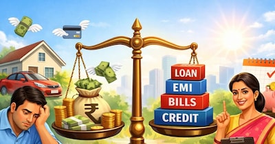 इनकम-टू-डेट रेश्यो से समझें आपकी EMI कितनी सुरक्षित, जानें सही सीमा. (Image:AI)