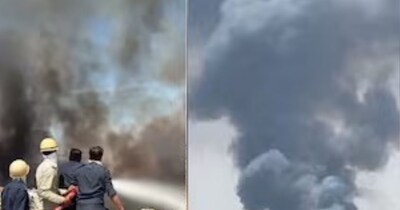 सुरत डंपिंग साइट आग: 27 लाख लीटर पाणी वापरले, विरोधकांचा कटाचा आरोप