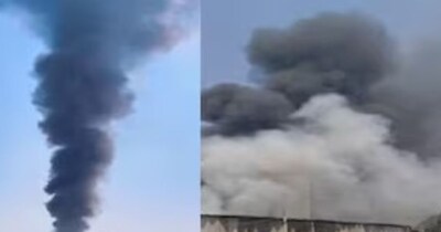 सूरत केमिकल कंपनी में भीषण आग, 30 से अधिक धमाकों से दहला सचिन होजीवाला कंपाउंड.