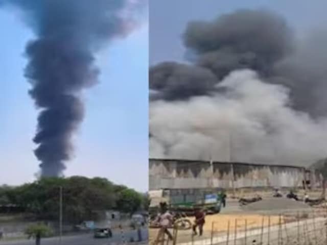 सूरत की एक केमिकल कंपनी में लगी आग, 30 से अधिक हुए विस्फोट