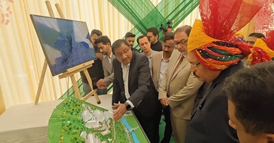 नए ज्यूडिशियल कोर्ट कॉम्प्लेक्स का भारत के मुख्य न्यायाधीश न्यायाधिपति सूर्यकांत ने आज विधिवत रूप से शिलान्यास किया. 