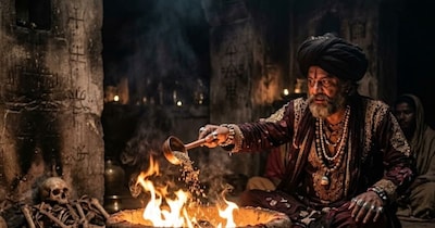 तांत्रिक बाबा के चक्कर में गई महाराष्ट्र महिला आयोग चेयरपर्सन की कुर्सी. (एआई से बनाई गई तस्वीर)