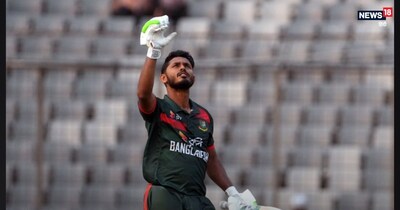 तंजीद हसन ने पाकिस्तान के खिलाफ तीसरे वनडे में 107 रन की पारी खेली.