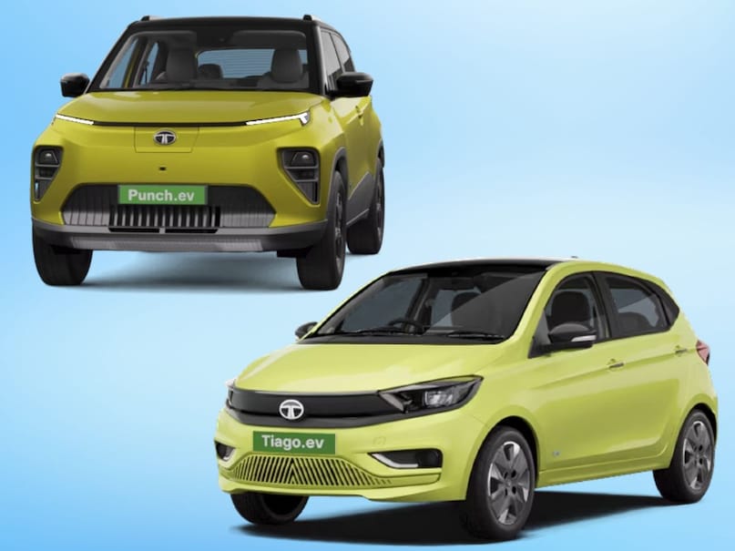 Tata Punch EV Facelift vs Tata Tiago EV Tata Punch EV Facelift vs Tata Tiago EV