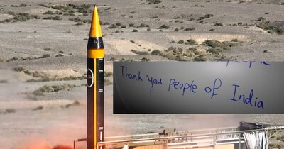 ईरान ने मिसाइलों पर लिखा थैंक्यू इंडिया