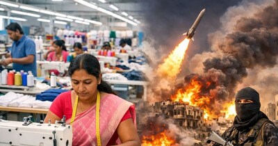 तिरुपुर में फिर गूंजने लगी मशीनों की आवाज, पर ईरान संकट से कारोबार पर खतरा.(Image:AI)