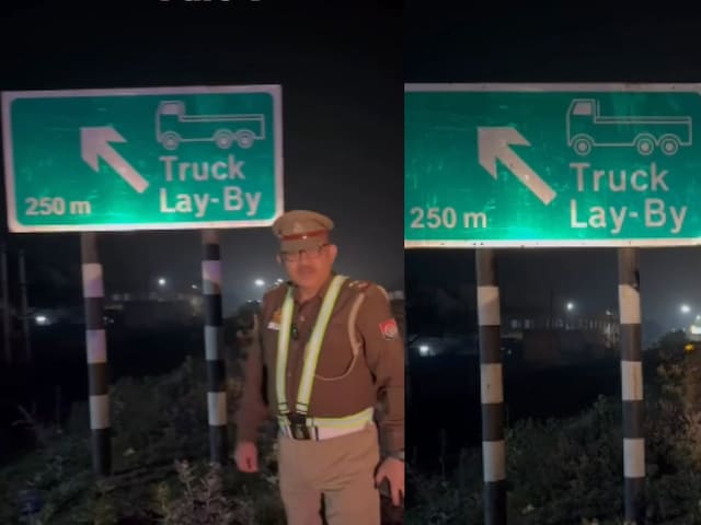 What is the use of Truck Lay-By board installed on the highway? Why for truck drivers...