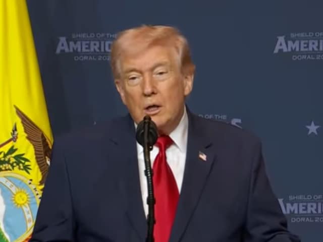 'Big bombing for Iran tonight', Trump came live and made a big announcement