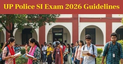 UP Police SI Exam 2026: Gates Close Early, No Shoes/Watches; Know Strict Guidelines