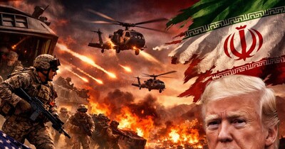 ईरान में तबाही का 'डेथ वारंट' तैयार: क्या ट्रंप की सेना करेगी जमीनी हमला? (AI Photo)