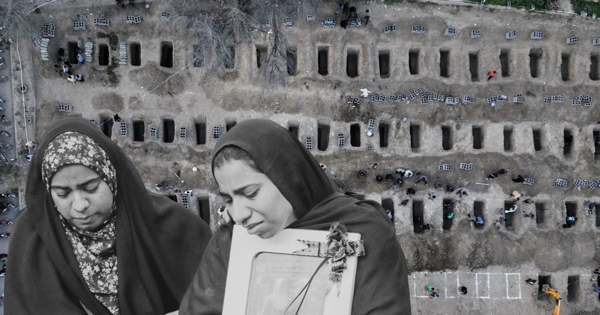 जिनके हिजाब उतरवाने थे, उन्हें कफन में लपेट दिया, नन्हीं बच्चियों के ताबूत इतने भारी कि फट जाएगा सीना