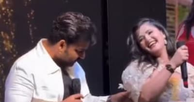 पवन सिंह और अंजलि राघव के बीच विवाद हरियाणा महिला आयोग पहुंच गया है.