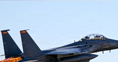 अमेरिकी स्ट्राइक में शिकार बना विमान. 