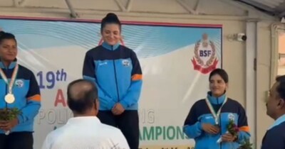 Jamui's Seema Yadav Shines: Wins 4 Medals at National Police Shooting Championship