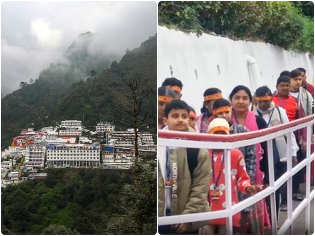 माता वैष्णो देवी के दरबार में आस्था का सैलाब, चैत्र नवरात्रि में रिकॉर्ड भीड़