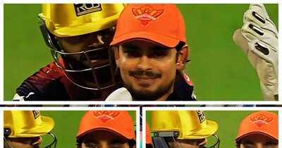 विराट कोहली ने ईशान किशन को बीच मैच में दिया चिन मसाज 