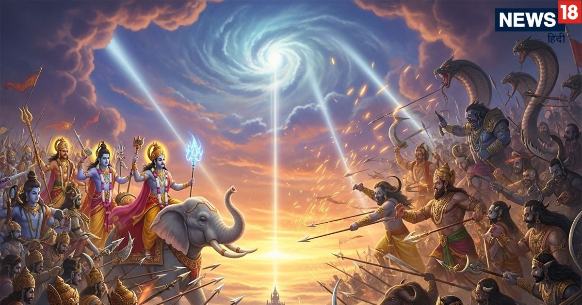 जब एक श्राप की वजह से हुए तीन भयंकर युद्ध, सभी लोकों में मची त्राही त्राही, श्रीहरि के इन जब एक श्राप की वजह से हुए तीन भयंकर युद्ध, सभी लोकों में मची त्राही त्राही, श्रीहरि के इन