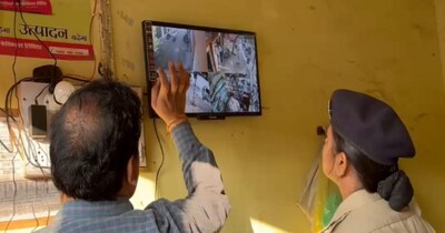 खैरथल में दिनदहाड़े फायरिंग, CCTV में कैद हुई वारदात, गोली लगते ही भागा युवक.