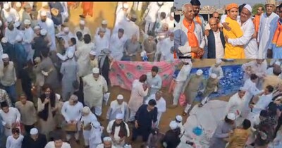 जयपुर की ईदगाह में ईद-उल-फितर के मौके पर हिंदू-मुस्लिम एकता की अनूठी मिसाल देखने को मिली