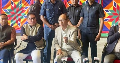 मणिपुर के सीएम वाई खेमचंद सिंह ने रविवार को कुकी समुदाय के प्रतिनिधि मंडल के साथ बैठक की. (फोटो- @YKhemchandSingh)