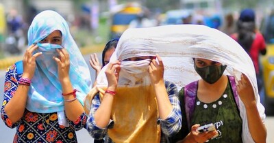 अकोला में तापमान 40°C पार.  (फाइल फोटो PTI)