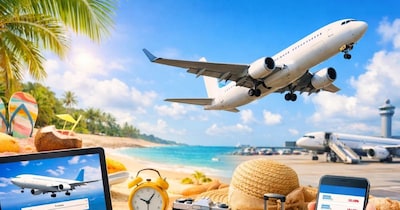 एडवांस बुकिंग से हवाई किराए में छूट पा सकते हैं. (Image:AI) 