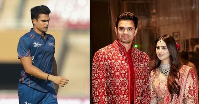 शादी के अगले ही दिन मैदान पर उतरे अर्जुन तेंदुलकर.