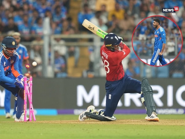 2 छक्के मारकर आंख दिखा रहा था अंग्रेज, अक्षर ने जादुई गेंद से कर दिया काम-तमाम