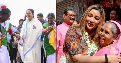 পশ্চিমবঙ্গ নির্বাচন: মমতার নাচ, সায়ন্তিকার আলিঙ্গন, নীতিন নবিনের গর্জন