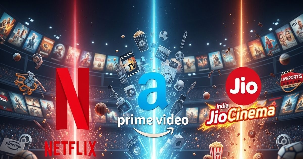 Netflix, Prime या JioCinema? जानिए आपके पैसे के हिसाब से कौन है सबसे सस्ता और बेस्ट OTT