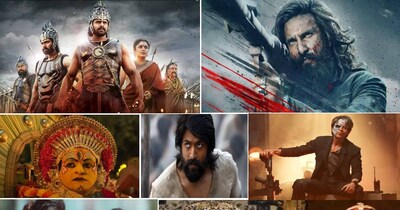 Bollywood Highest Grossing Movies : बॉक्स ऑफिस पर धुरंधर 2 की धूम जारी है. फिल्म ने सिर्फ 6 दिन में 1000 करोड़ से ज्यादा का कलेक्शन बॉक्स ऑफिस पर नया रिकॉर्ड बनाया है. धुरंधर 2 को लेकर सिने प्रेमियों के अलग ही लेवल की दीवानगी देखने को मिल रही है. इससे पहले बॉलीवुड और साउथ की फिल्मों कुछ चुनिंदा फिल्मों के लिए ऐसी दीवानगी देखने को मिली थी. वैसे भी पिछले 10 साल में सिनेमा में बहुत बदलाव आया है. दर्शकों की पसंद भी बदली है. धुरंधर 2 के जैसी क्रेज हमें बॉलीवुड-साउथ की इन 5 फिल्मों के लिए भी देखने को मिला था. इन फिल्मों ने बॉक्स ऑफिस पर धुआंधार कमाई थी. ये फिल्में कौन सी हैं, आइये जानते हैं...  