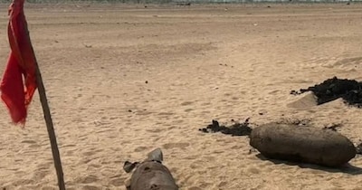 जांच टीम को एक और मिसाइल बम का खोखा मिला.