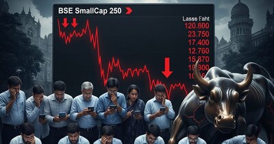 बीएसई स्मॉलकैप 250 इंडेक्स लगातार तीसरी तिमाही में लाल निशान में बंद होने की राह पर है. (photo : ai)